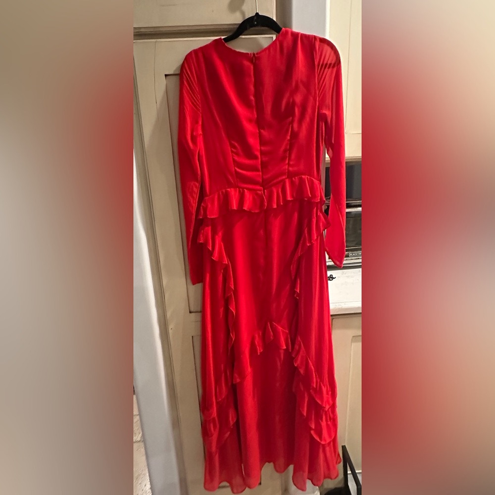 Delfi collective “Annika” red gown perfect for Valentine’s Day 🌹♥️ - Picture 7 of 7